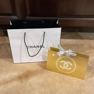 CHANEL - limited edition gift box and shopping tote